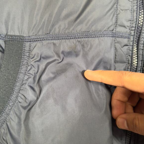 VTG Polo Ralph Lauren Puffer Vest Mens 2XL XXL Navy Blue Down - Picture 5 of 9